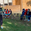 The Pre-K classes read a book outside on the new benches about Earth in celebration of Earth Day. Fun learning
takes place at Fannindel Elementary School! Go Little Falcons! Ms. Fugett and Mrs. Duncan do a fantastic
job!!